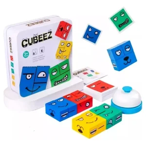 CUBO DE EMOTICONES CAJA METÁLICA