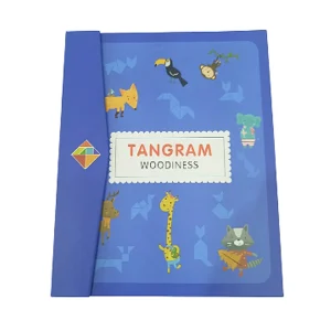LIBRO TANGRAM MAGNÉTICO CON CARTILLA