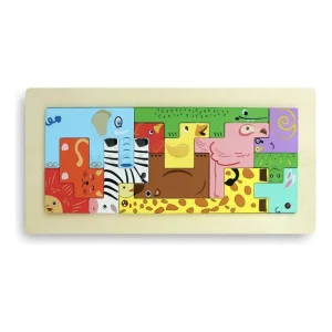 ROMPECABEZAS DE ANIMALES TIPO TETRIS INFANTIL