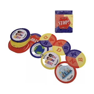 STOP JUEGO DE MESA DE CARTAS PARA ADULTOS Y NIÑOS