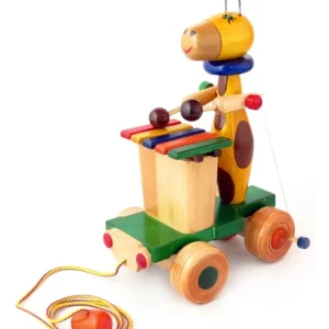 JiRAFA MARIMBA DE ARRASTRE DE MADERA