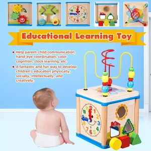 COMPRAR EN LINEA CUBO MULTIACTIVIDADES TIPO MONTESSORI