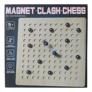 Juego De Esferas Magnéticas Magnetic Chess De Madera