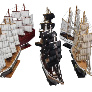 BARCOS DE MADERA MODELOS SURTIDOS