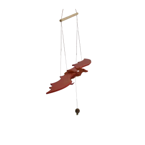 MÓVIL DRAGÓN DE FUEGO DE MADERA