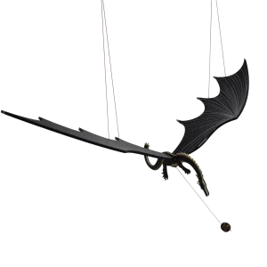 MÓVIL DRAGÓN OCCIDENTAL DE MADERA