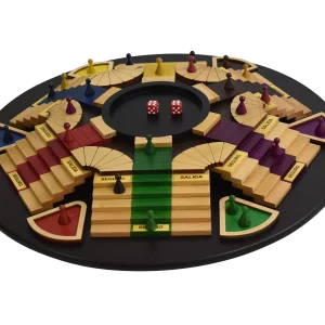 PARQUÉS 3D DE MADERA X 6 PUESTOS