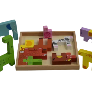 TETRIS INFANTIL CON FORMAS DE ANIMALES